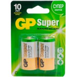 Батарея GP Super Alkaline 14A LR14 C (2шт)