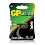 Батарея GP Lithium CR123A (1шт)