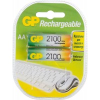 Аккумулятор GP 210AAHC AA NiMH 2100mAh (2шт)