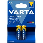 Батарея Varta Longlife power High Energy Alkaline LR6 AA (2шт)