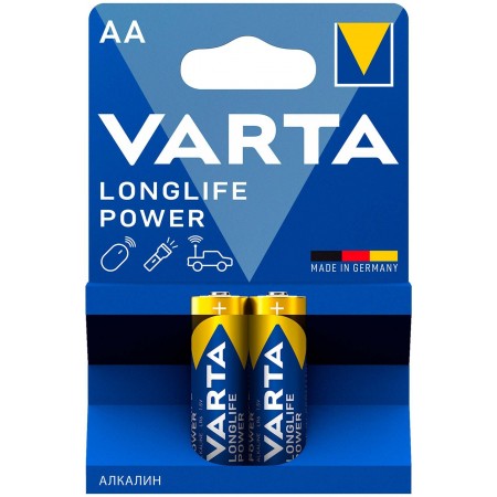 Батарея Varta Longlife power High Energy Alkaline LR6 AA (2шт)