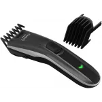 Машинка для стрижки Polaris PHC 0512RC черный/серебристый 5Вт (насадок в компл:2шт)