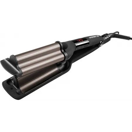 Щипцы Polaris PHS 5095TAi wave Argan Therapy PRO 80Вт черный макс.темп.:220С покрытие:турмалиновое (PHS 5095TAI)