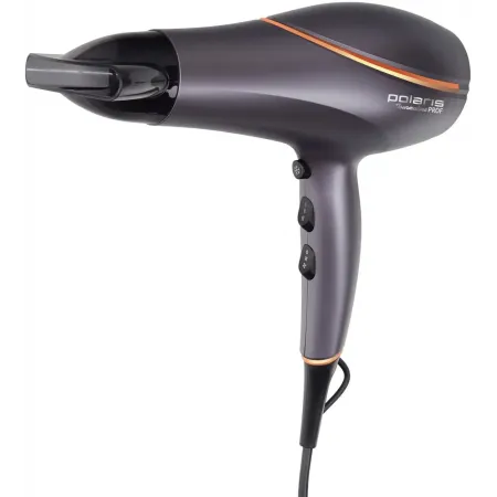 Фен Polaris PHD 2290Ti Tourmaline PROF 2200Вт графитовый/золотистый (PHD 2290TI)