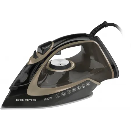 Утюг Polaris PIR 2821AK 2800Вт черный/золотистый