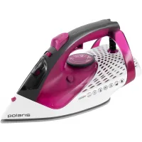 Утюг Polaris PIR 2860AK 2800Вт розовый/черный