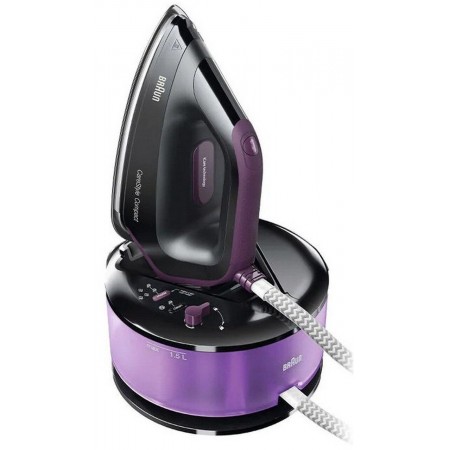 Парогенератор Braun IS2144BK 2400Вт черный/фиолетовый