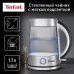 Чайник электрический Tefal KI760D30 1.7л. 2400Вт серебристый корпус: стекло/пластик (8010000023)