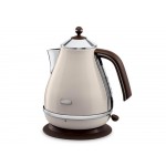 Чайник электрический Delonghi KBOV2001.BG 1.7л. 2000Вт бежевый корпус: металл/пластик (0210110028)