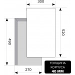 Газовая варочная поверхность Lex GVS 321 IX нержавеющая сталь