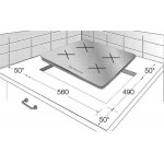 Варочная поверхность Beko HIC64401 черный