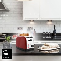 Тостер Kitfort КТ-2014-3 850Вт красный Тостер Kitfort КТ-2014-3 850Вт красный