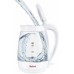 Чайник электрический Tefal KO450132 1.7л. 2200Вт белый корпус: стекло/пластик (8010000464)