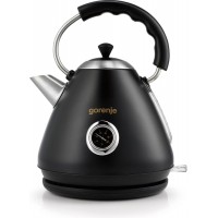 Чайник электрический Gorenje K17CLBK 1.7л. 2200Вт черный корпус: металл/пластик