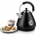 Чайник электрический Gorenje K17CLBK 1.7л. 2200Вт черный корпус: металл/пластик