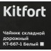 Чайник электрический Kitfort КТ-667-1 0.6л. 1150Вт белый корпус: силикон/пластик