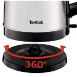 Чайник электрический Tefal Good Value KI150D30 1.7л. 2400Вт черный корпус: металл/пластик (7211001458)