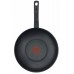 Сковорода ВОК (WOK) Tefal Resist D5161953 круглая 28см ручка несъемная (без крышки) черный (2100113629)