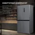 Холодильник Hyundai CM4505FV 3-хкамерн. нержавеющая сталь инвертер