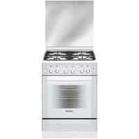 Плита Газовая Gefest ПГ 6300-02 0340 белый (стеклянная крышка) реш.чугун Плита Газовая Gefest ПГ 6300-02 0340 белый (стеклянная крышка) реш.чугун