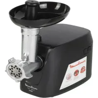 Мясорубка Moulinex Compact HV1 ME112832 1600Вт черный/серебристый