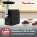 Мясорубка Moulinex Compact HV1 ME112832 1600Вт черный/серебристый