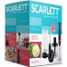 Блендер погружной Scarlett SC-HB42M44 800Вт черный/красный