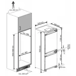 Холодильник Beko Diffusion BCNA306E2S 2-хкамерн. (7522520008)