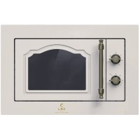 Микроволновая печь Lex BIMO 20.01 C IV LIGHT 20л. 700Вт белый антик (встраиваемая)