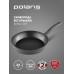 Сковорода Polaris Kontur 24F круглая 24см покрытие: Pfluon ручка несъемная (без крышки) черный (015088)