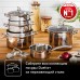 Кастрюля Tefal Duetto+ G7194355 2л. d=18см (с крышкой) серебристый (2100113153)