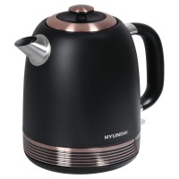 Чайник электрический Hyundai HYK-S4501 1.7л. 2200Вт черный/бронзовый корпус: металл/пластик Чайник электрический Hyundai HYK-S4501 1.7л. 2200Вт черный/бронзовый корпус: металл/пластик