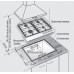 Газовая варочная поверхность Gefest ПВГ 1214-01 белый
