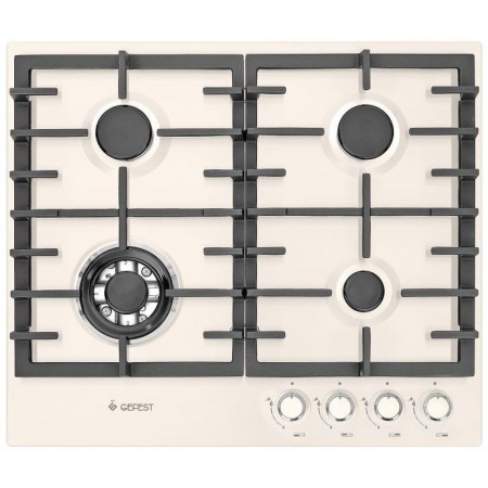 Газовая варочная поверхность Gefest ПВГ 1214-01 К81 кремовый