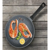 Сковорода Taller Elements TR-44254 круглая 28см покрытие: Greblon C3 ручка несъемная (без крышки) черный (44254) Сковорода Taller Elements TR-44254 круглая 28см покрытие: Greblon C3 ручка несъемная (без крышки) черный (44254)