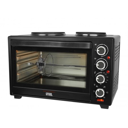 Мини-печь GFGril GFO-40 HOT PLATES 38л. 1600Вт черный