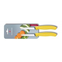 Набор ножей кухон. Victorinox 6.7606.L118B компл.:2предм. желтый блистер