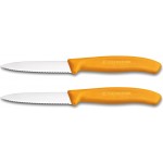 Набор ножей кухон. Victorinox Paring Knife (6.7636.L119B) компл.:2предм. оранжевый блистер