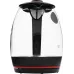 Чайник электрический Scarlett SC-EK27G71 1.8л. 2200Вт черный/красный корпус: стекло