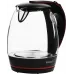 Чайник электрический Scarlett SC-EK27G71 1.8л. 2200Вт черный/красный корпус: стекло