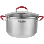 Кастрюля Rondell Sorge RDS-1219 2.1л. d=18см (с крышкой) стальной