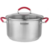 Кастрюля Rondell Sorge RDS-1220 3.1л. d=20см (с крышкой) стальной