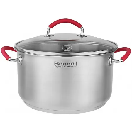 Кастрюля Rondell Sorge RDS-1220 3.1л. d=20см (с крышкой) стальной