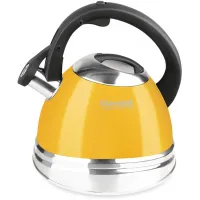 Чайник металлический Rondell Sole RDS-908 3л. желтый