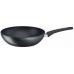 Сковорода ВОК (WOK) Tefal Easy Chef G2701972 круглая 28см ручка несъемная (без крышки) темно-серый (2100118272)