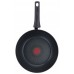 Сковорода ВОК (WOK) Tefal Easy Chef G2701972 круглая 28см ручка несъемная (без крышки) темно-серый (2100118272)