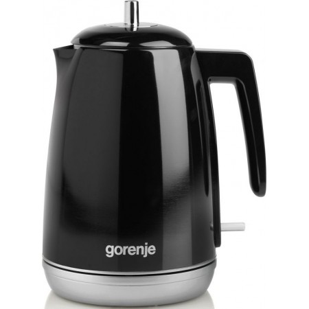 Чайник электрический Gorenje K15RLBK 1.7л. 2200Вт черный корпус: металл/пластик Чайник электрический Gorenje K15RLBK 1.7л. 2200Вт черный корпус: металл/пластик