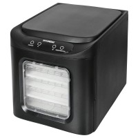 Сушка для фруктов и овощей Hyundai HYFD-P1203 12под. 500Вт черный Сушка для фруктов и овощей Hyundai HYFD-P1203 12под. 500Вт черный