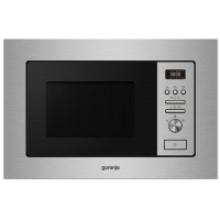 Микроволновая печь Gorenje BM201AM1X 20л. 800Вт нержавеющая сталь/черный (встраиваемая)