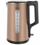 Чайник электрический Midea MK-8079 1.7л. 2200Вт бронзовый корпус: металл